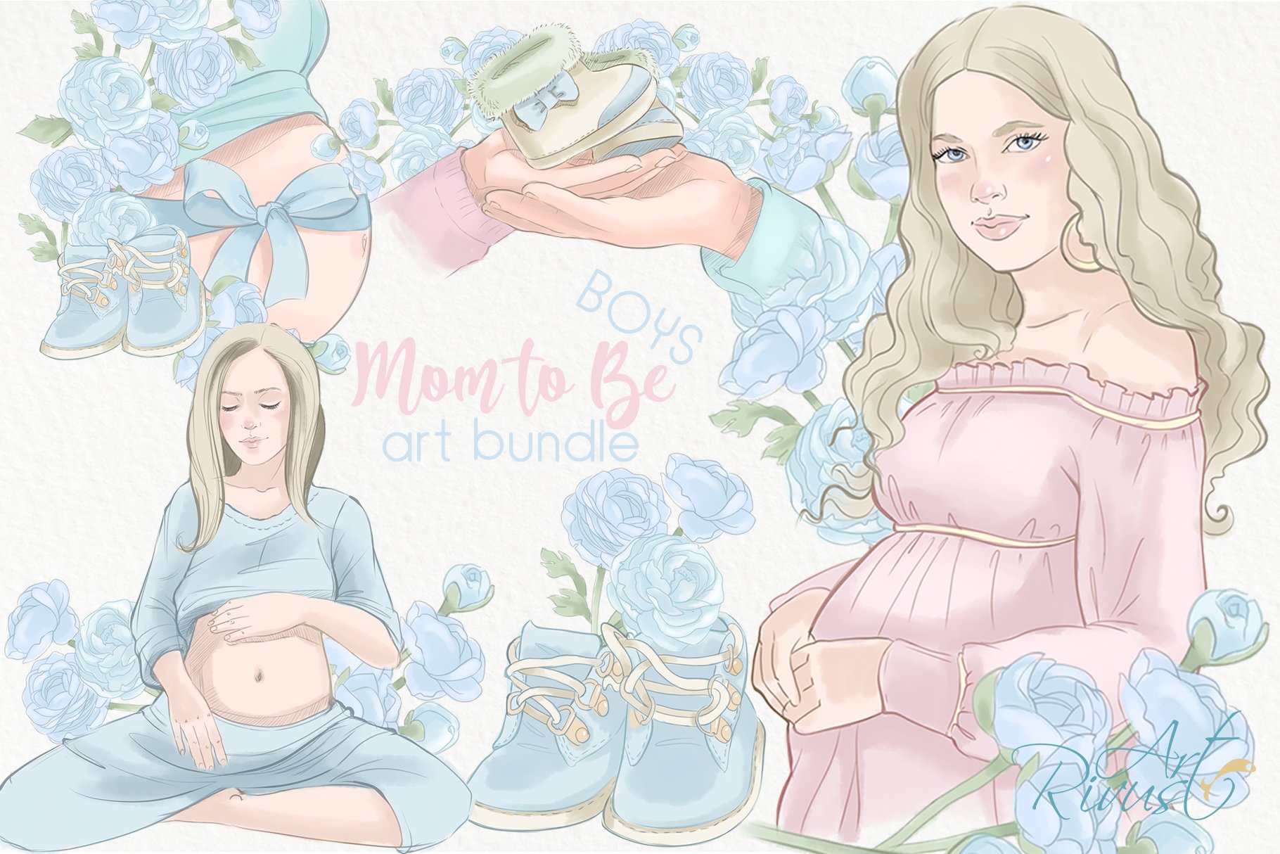 Mother to be PNG Clip Art Pregnancy cover image.