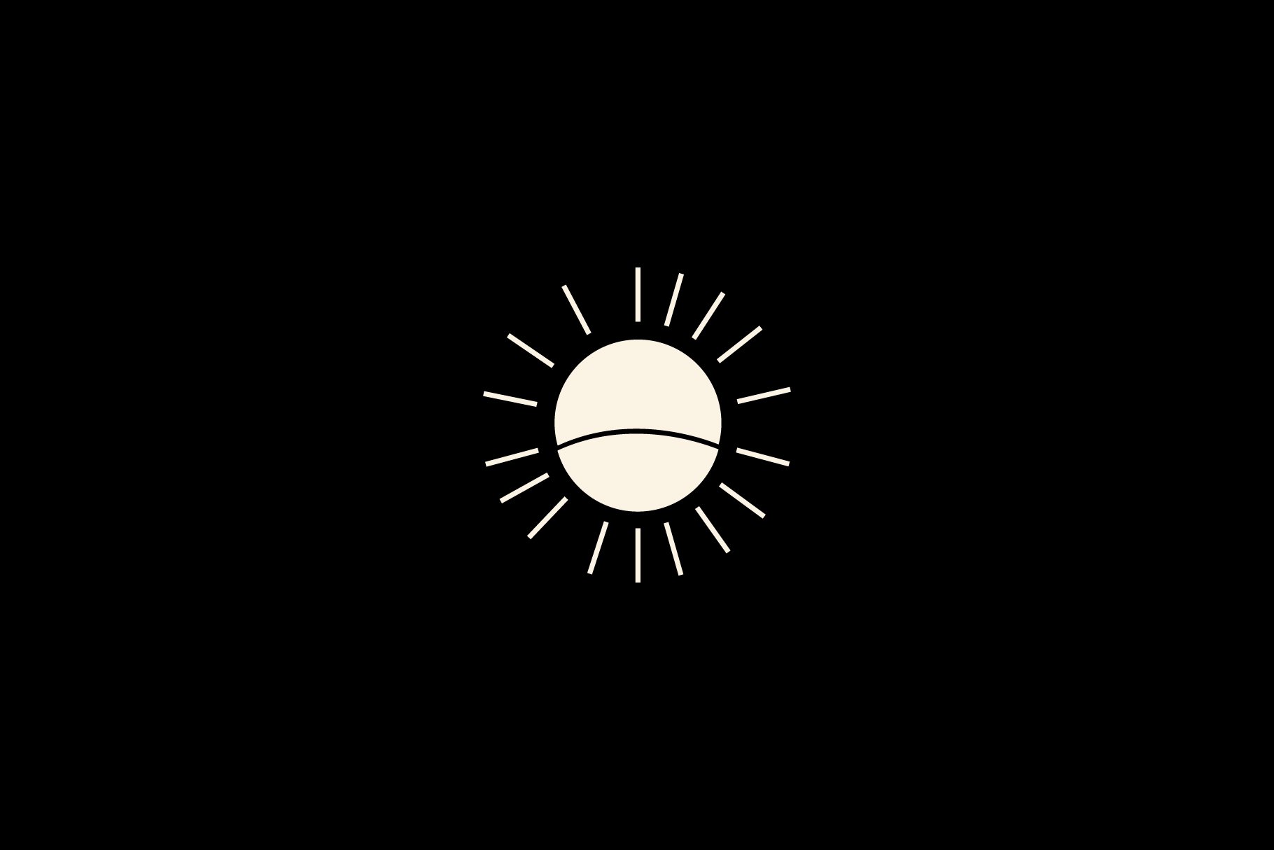 Sun clipart design vector preview image.
