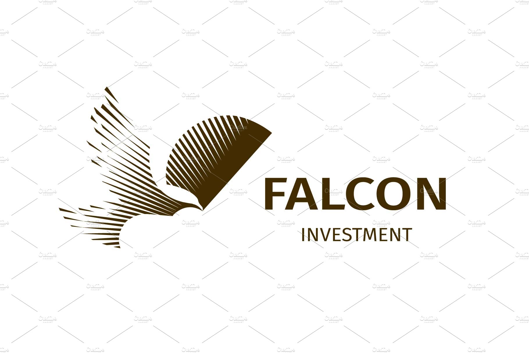 Falcon investment logo preview image.