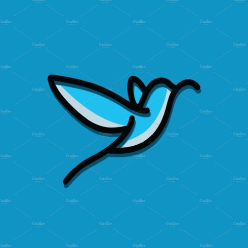 colibri/hummingbird logo cover image.