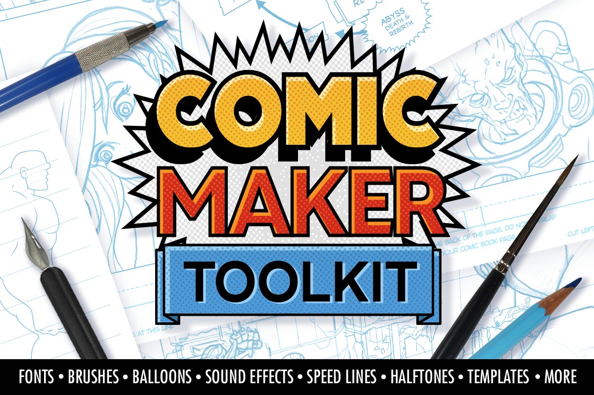 Comic Maker Toolkit cover image.