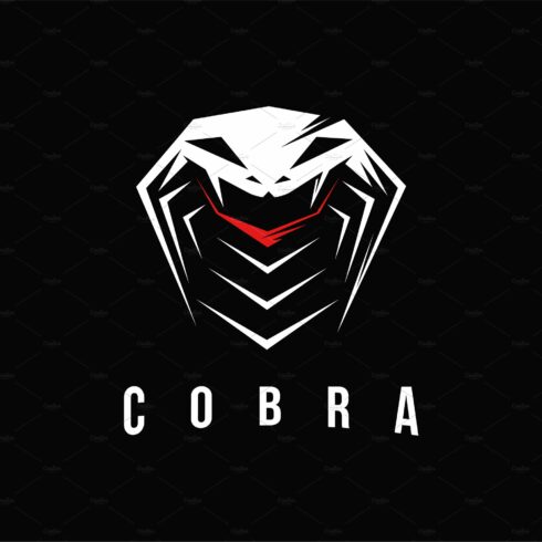 Aggressive powerful cobra snake logo cover image.