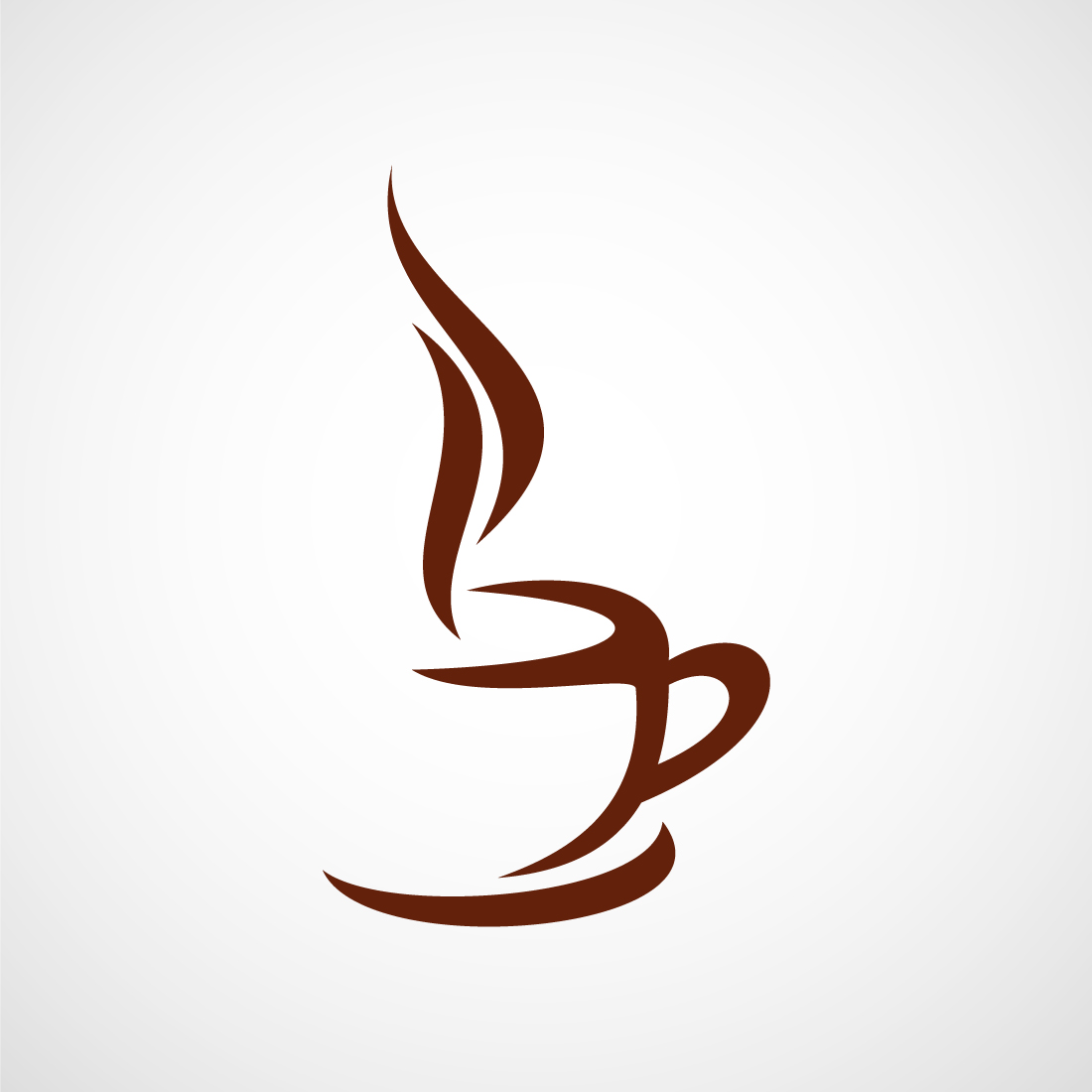Coffee shop and restaurant logo design, Vector illustration preview image.