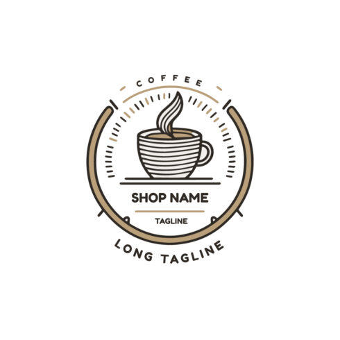 Coffee Shop logo cover image.