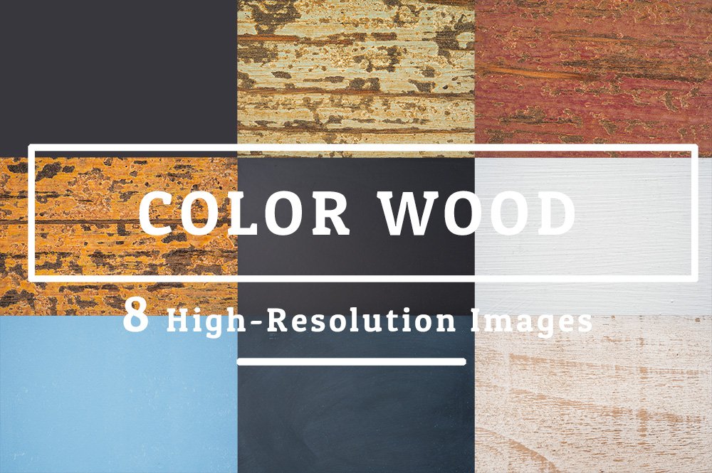 8 COLOR WOOD cover image.