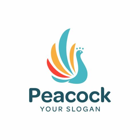 Colorful Peacock Logo cover image.