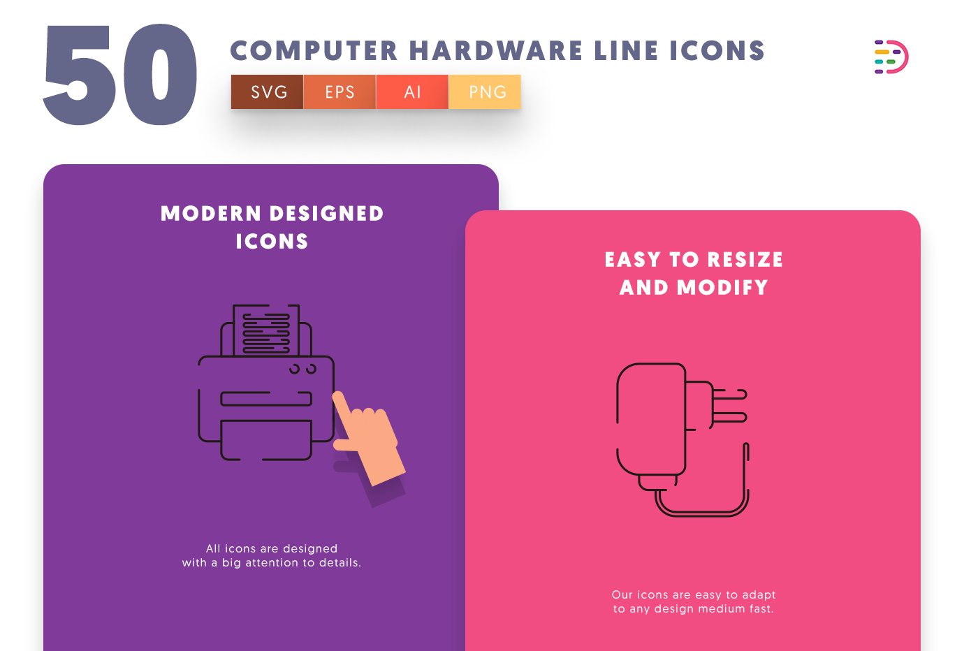 computer hardware line icons cover copy 5 683