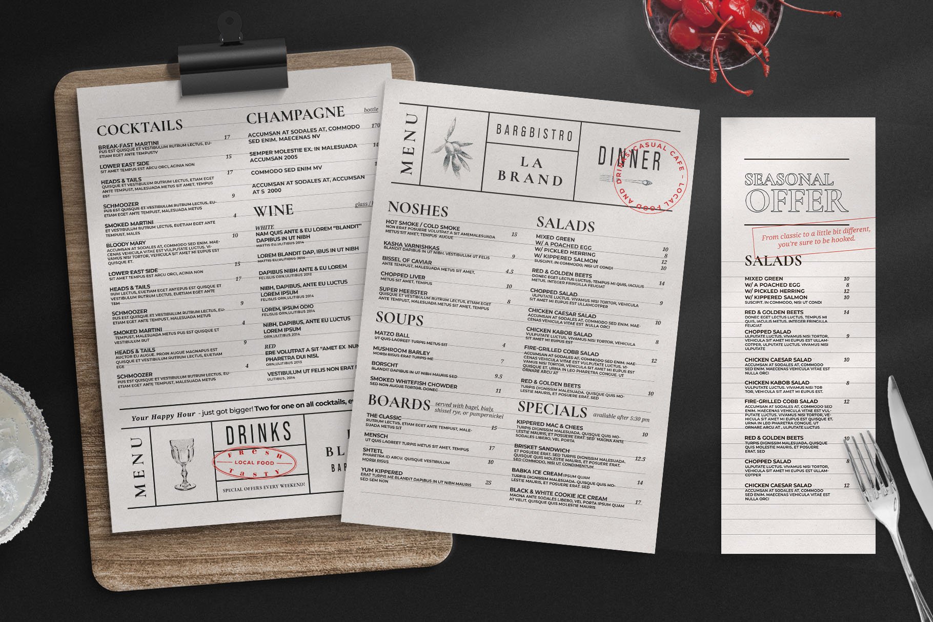 contemporary restaurant menu template cover 212