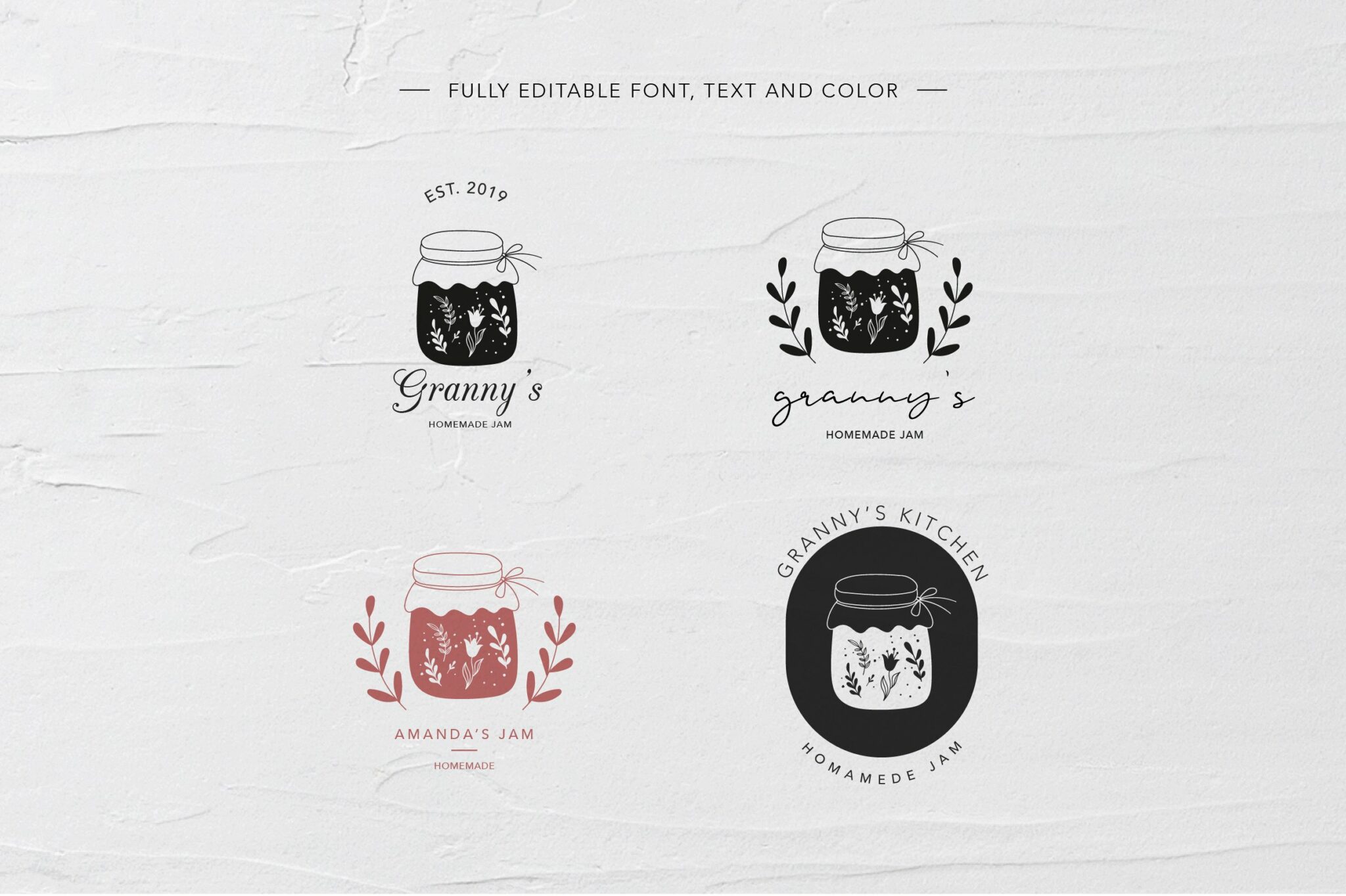 Cook & Bake logos collection MasterBundles
