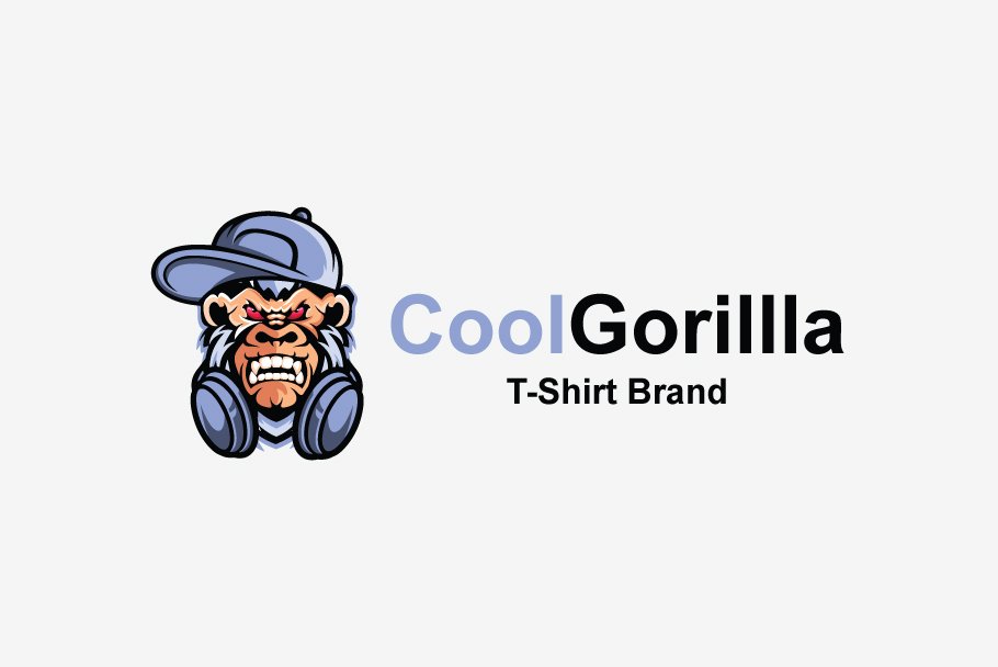 Cool Gorilla Logo preview image.