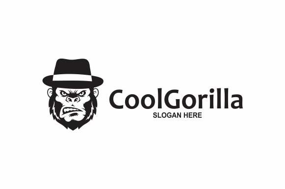 cool gorilla logo preview 04 383