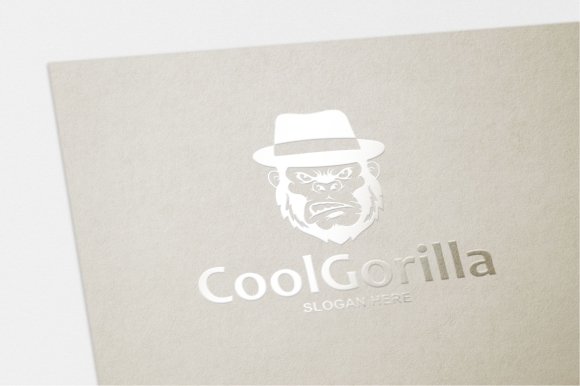 cool gorilla logo preview 08 224