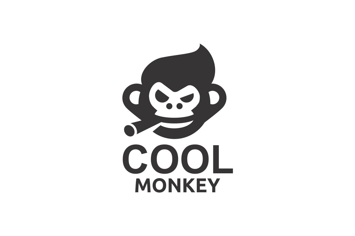 Cool Monkey Logo cover image.