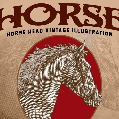 Horse Vintage Illustration cover image.