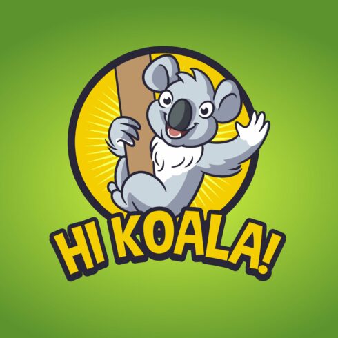 Hallo Koala Logo cover image.