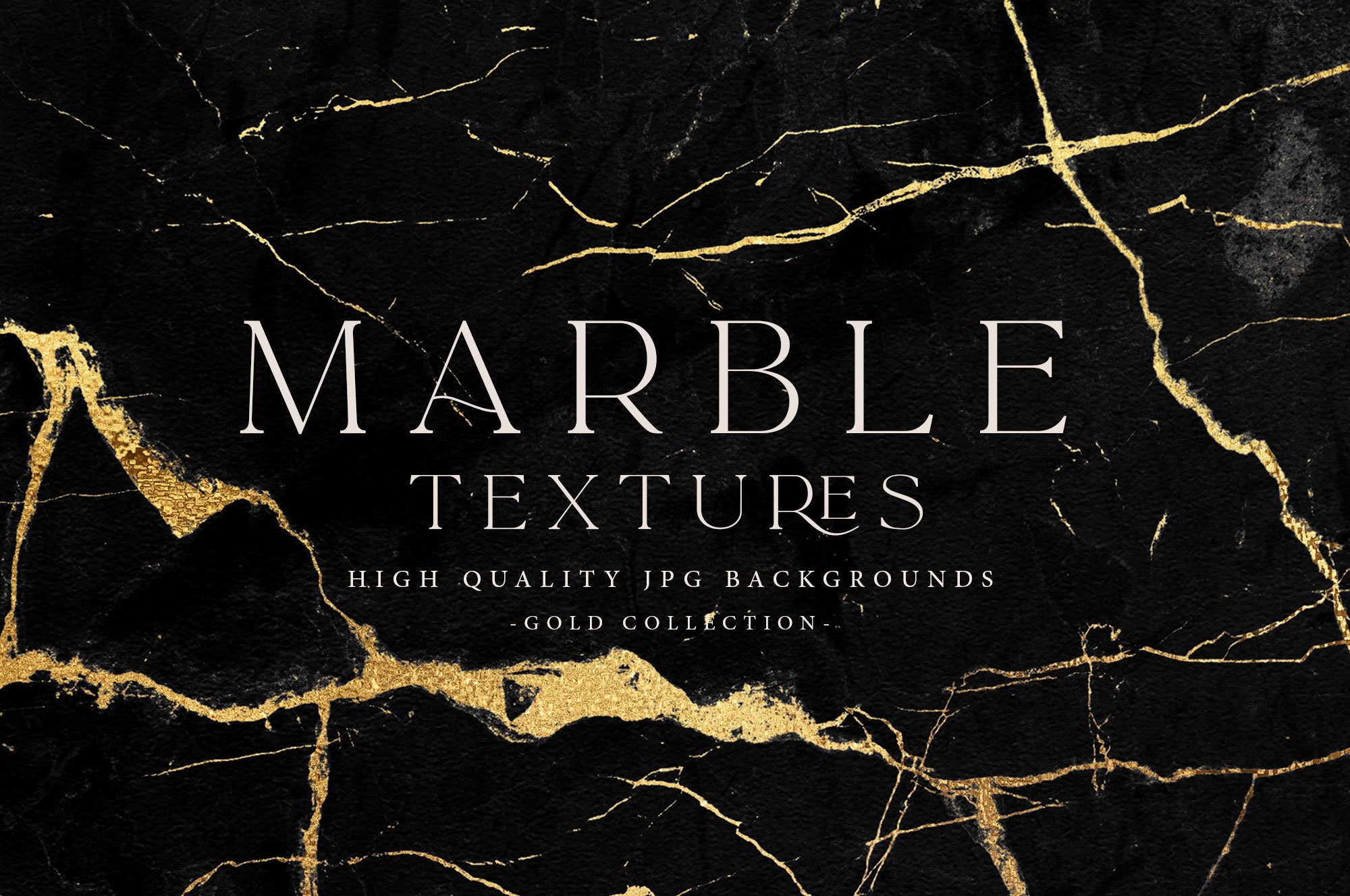 Gold Black Marble Textures cover image.