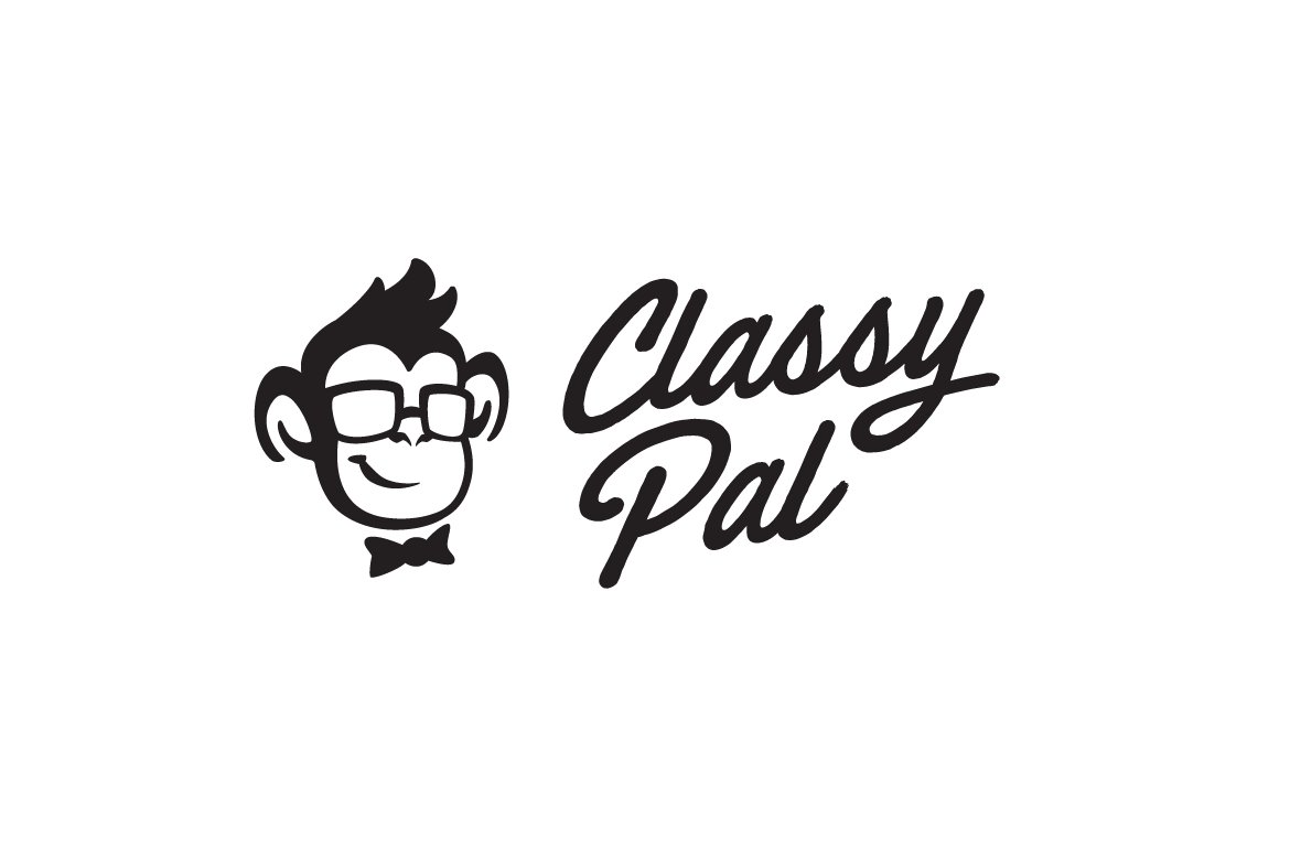 Classy Pal - Monkey Head Logo cover image.