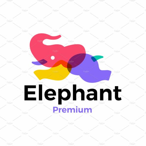Elephant Overlapping Color Logo cover image.