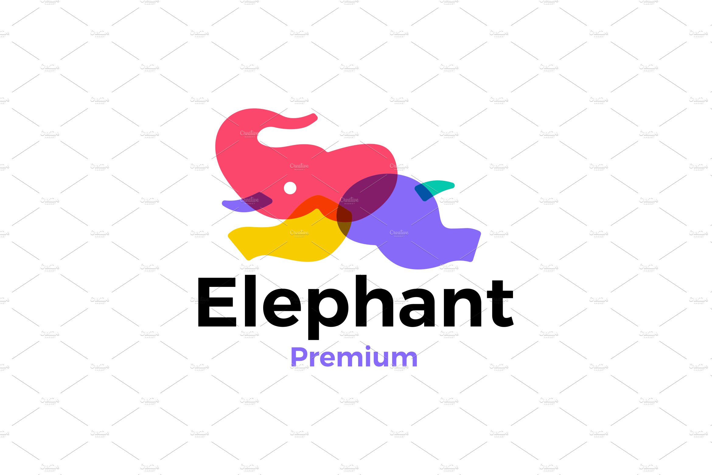 Elephant Overlapping Color Logo cover image.
