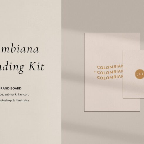 Colombiana Branding Kit cover image.