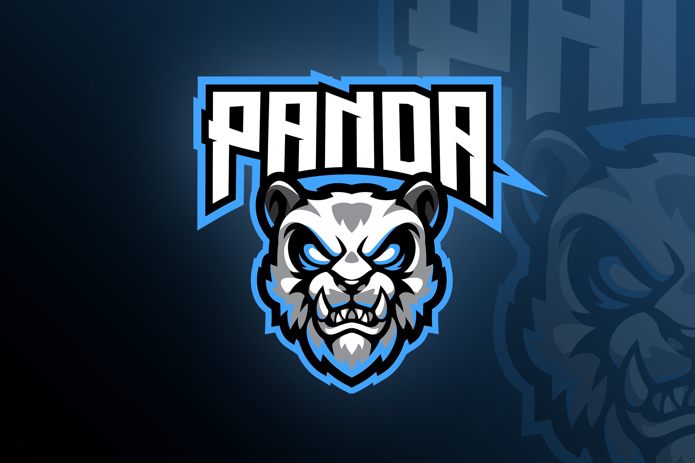 Panda Logo Template cover image.