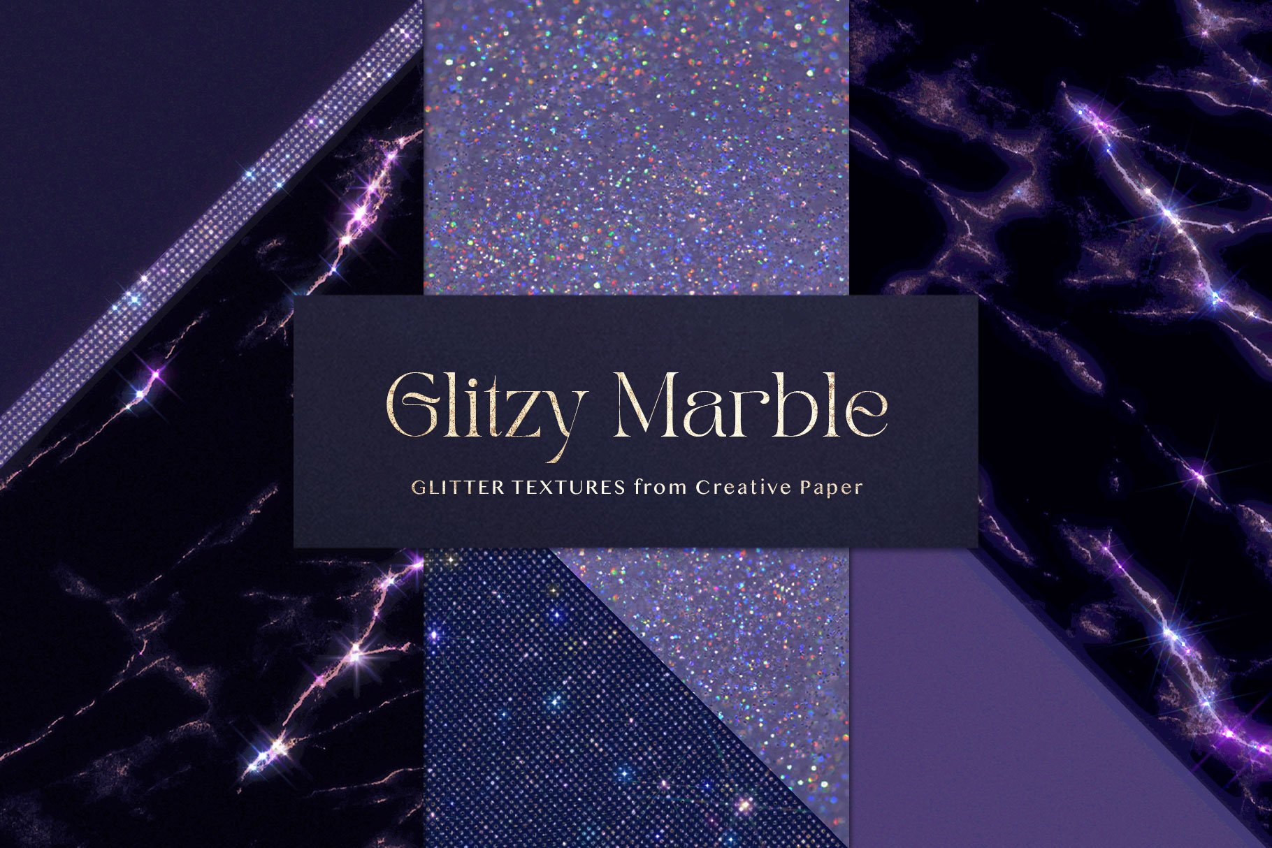 Glitzy Marble Textures cover image.