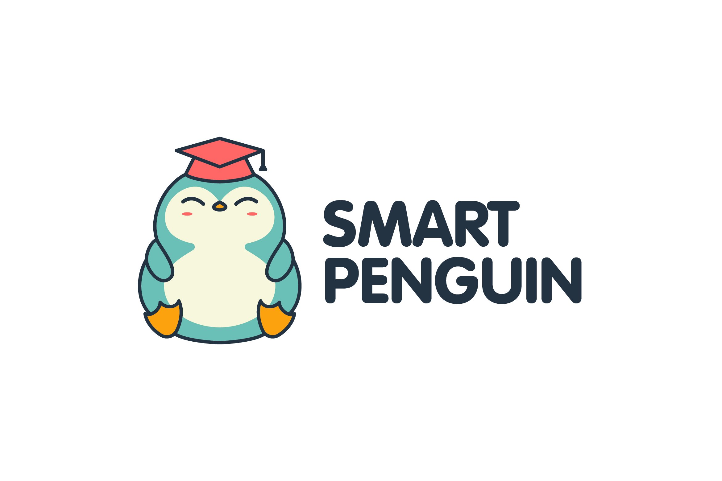Smart Penguin Logo cover image.