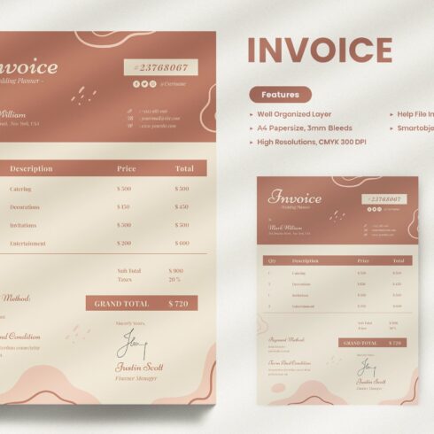Invoice Wedding Planner cover image.