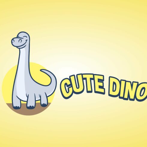Cute Dino Logo cover image.