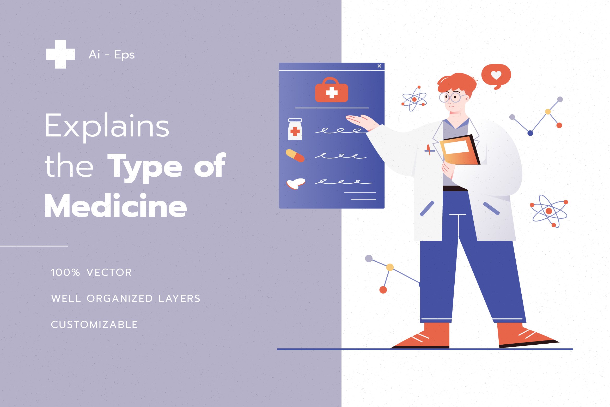 Explains The  Medicine Illustration cover image.