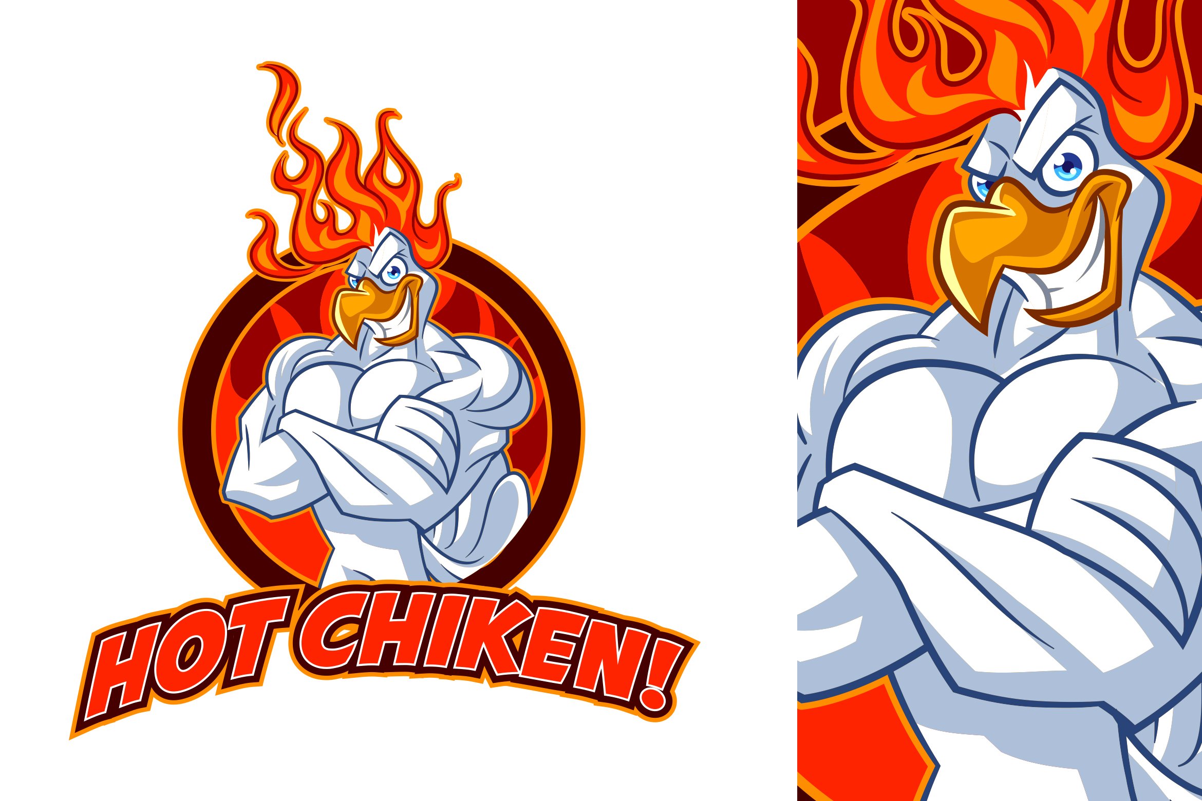 Hot Chiken Logo cover image.