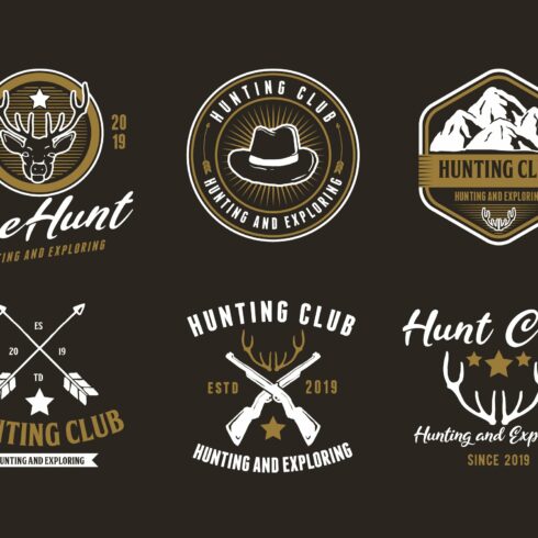 Hunting Badge Set cover image.
