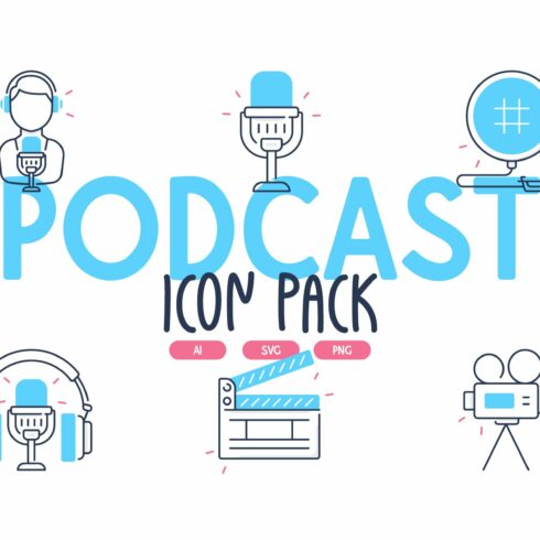 Podcast Icons cover image.