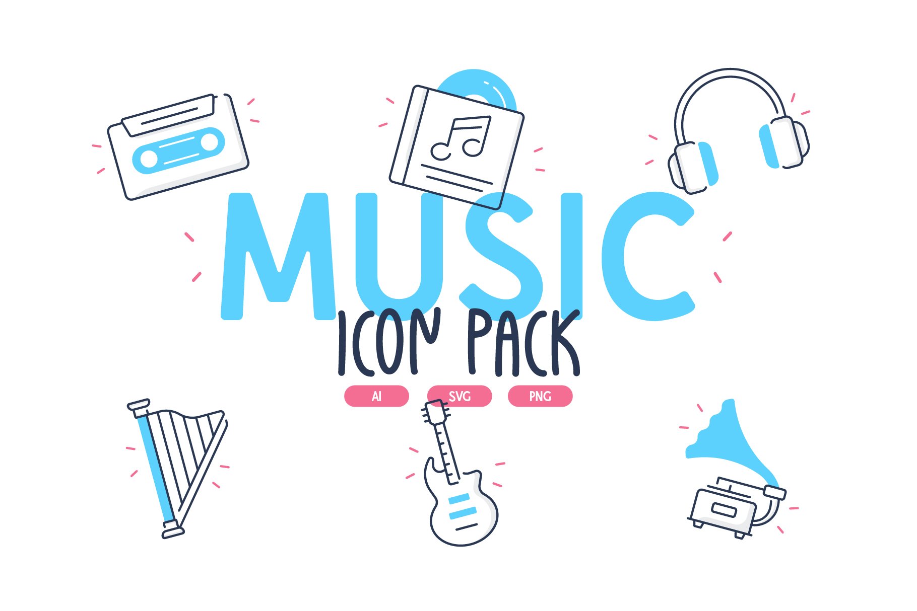 Music Icons cover image.