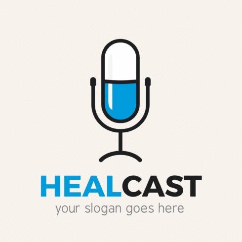 Health Podcast Logo cover image.