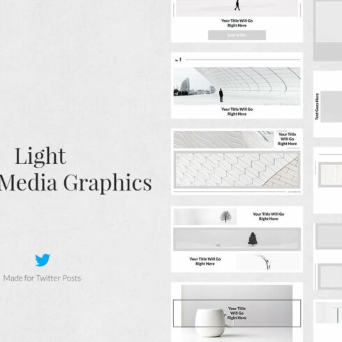 Light Twitter Posts cover image.