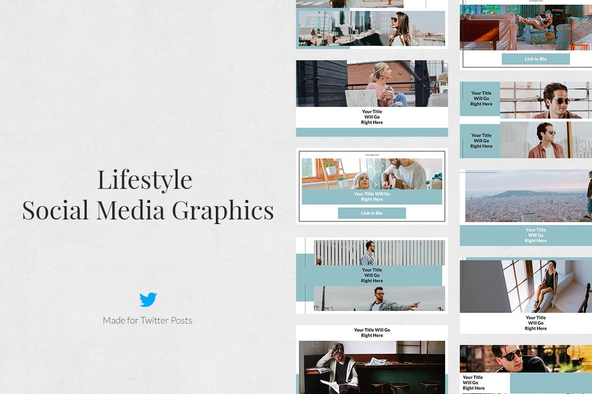 Lifestyle Twitter Posts cover image.