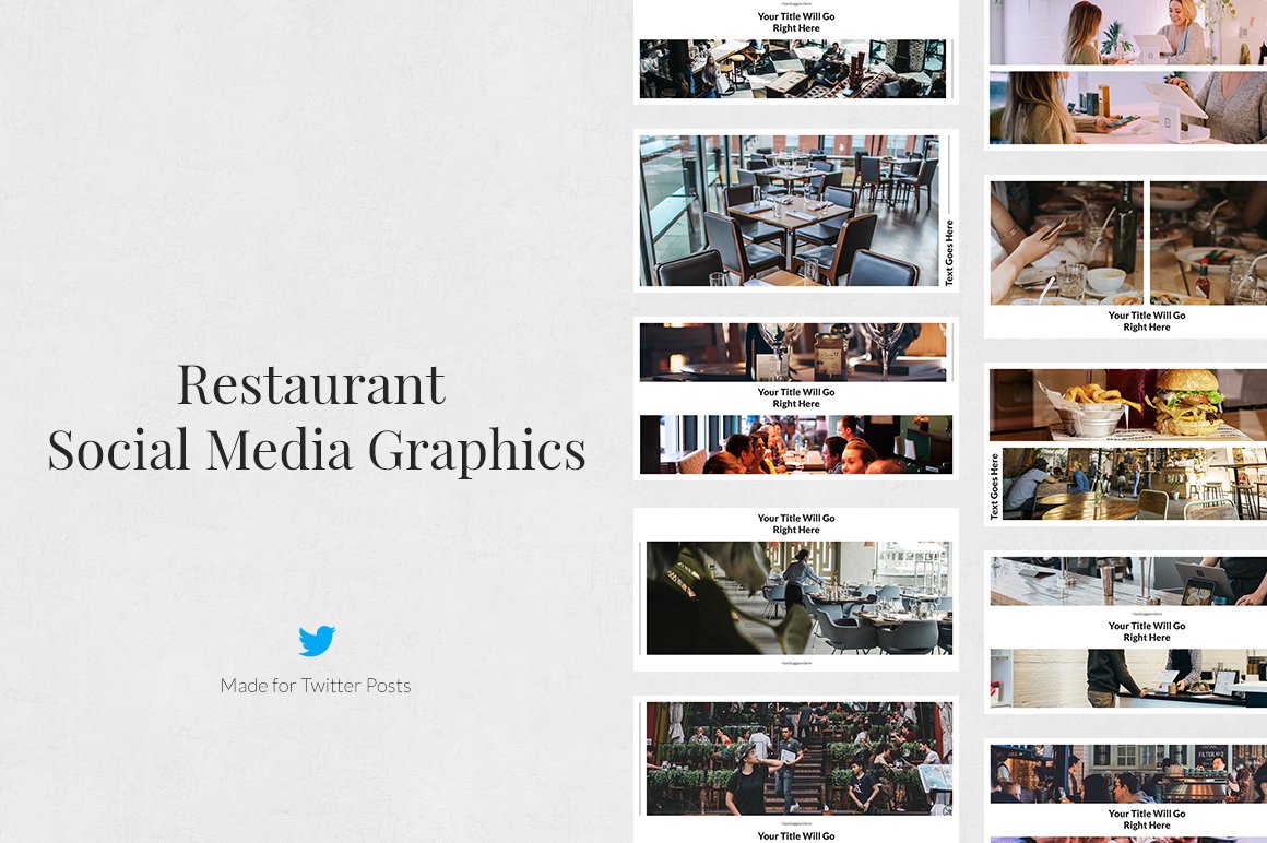 Restaurant Twitter Posts cover image.