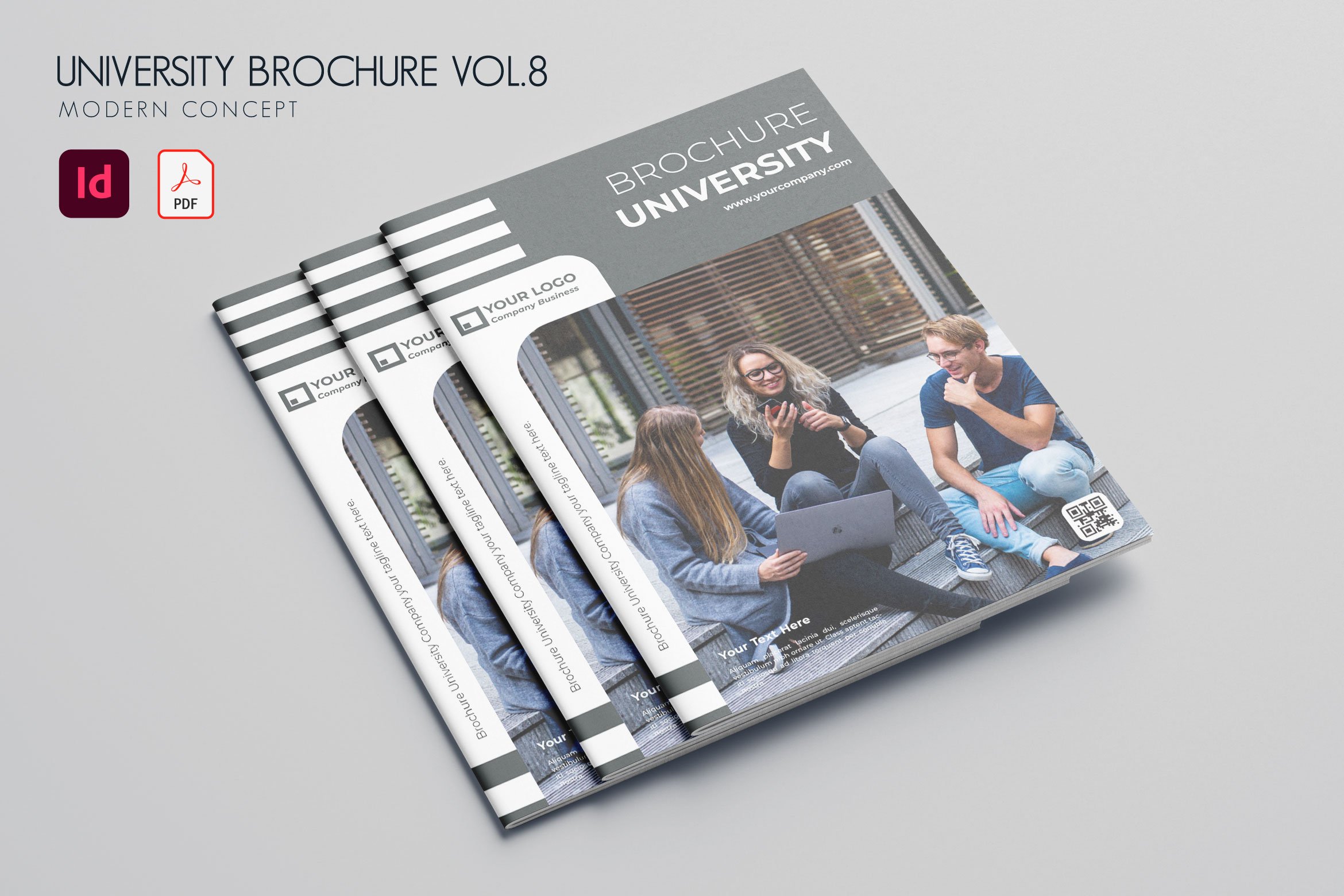 University Brochure Vol.8 cover image.