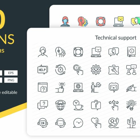 Support Icons cover image.