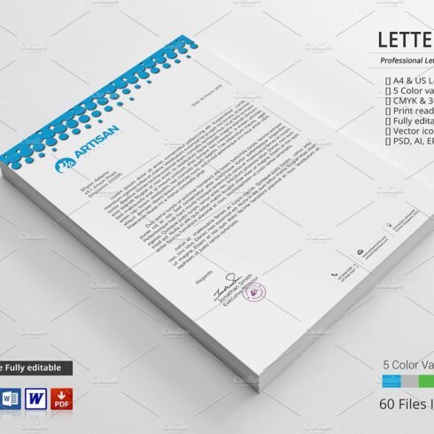 Letterhead cover image.