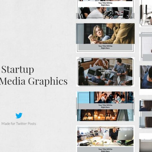 Startup Twitter Posts cover image.