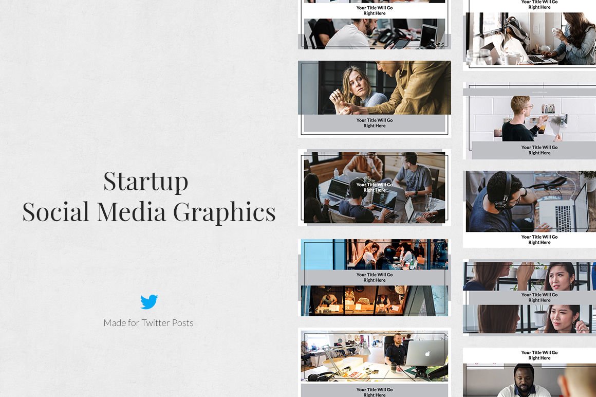 Startup Twitter Posts cover image.