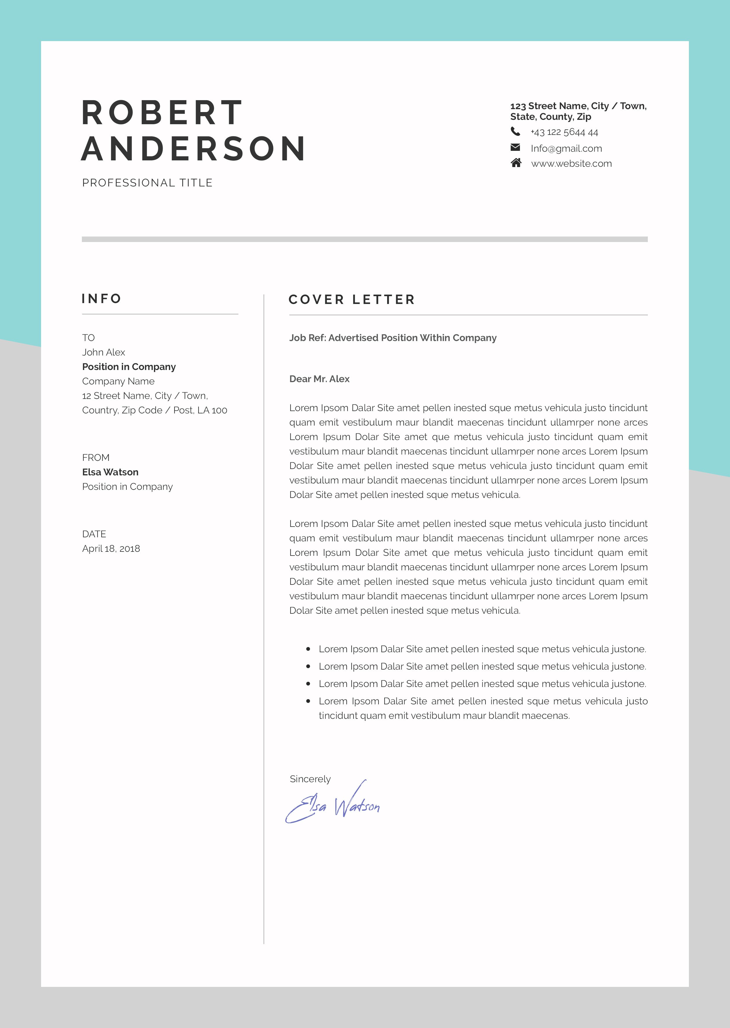 cover letter 302