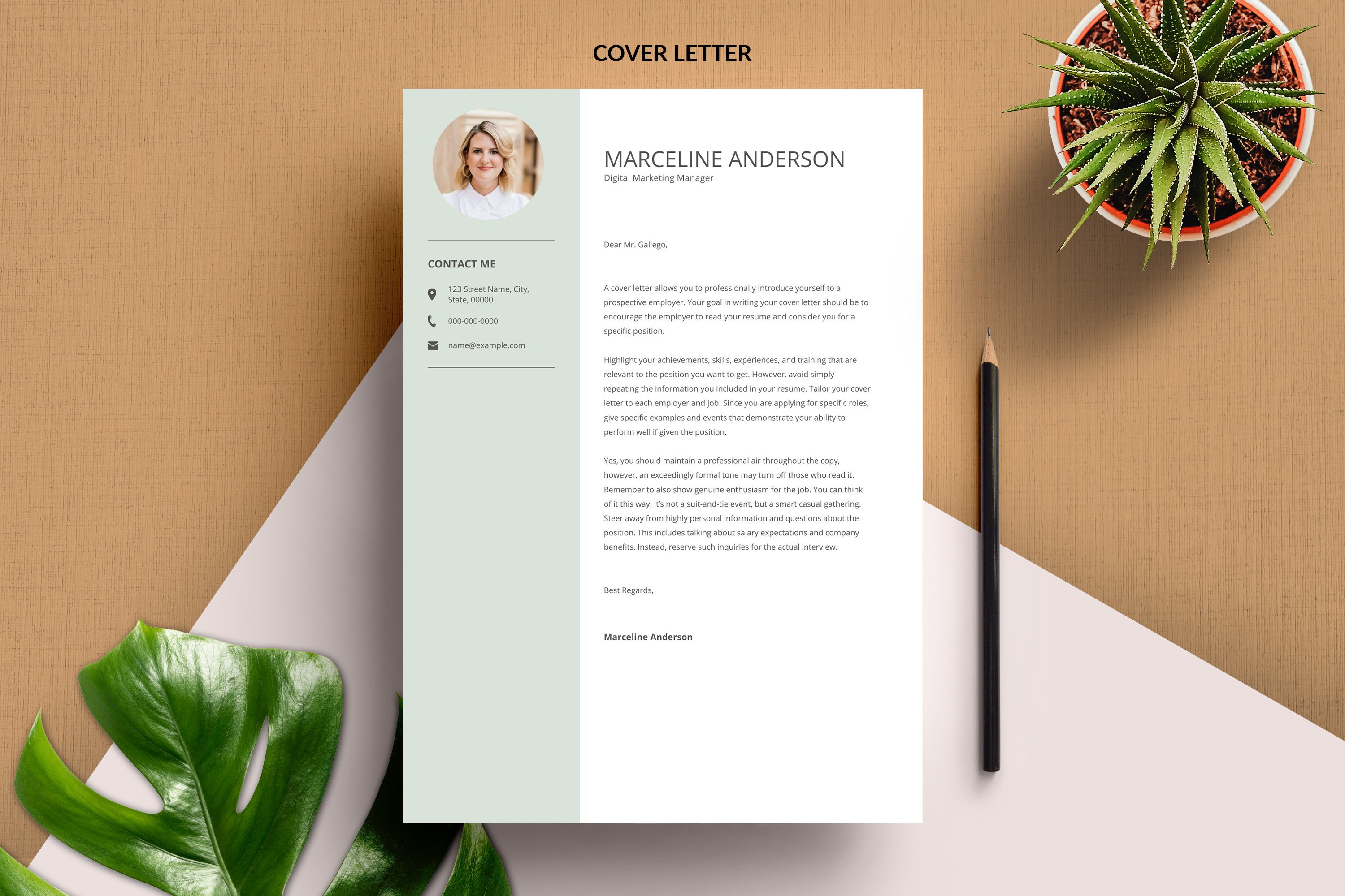 cover letter 621