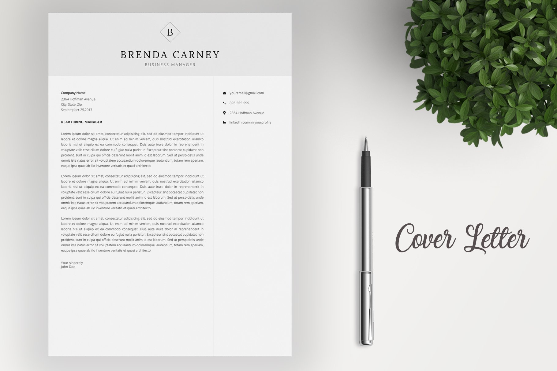 cover letter 626