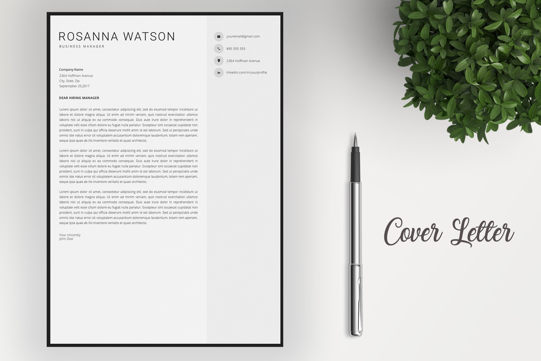 cover letter 826