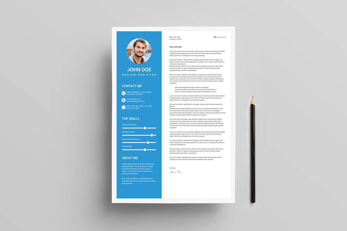 cover letter 830