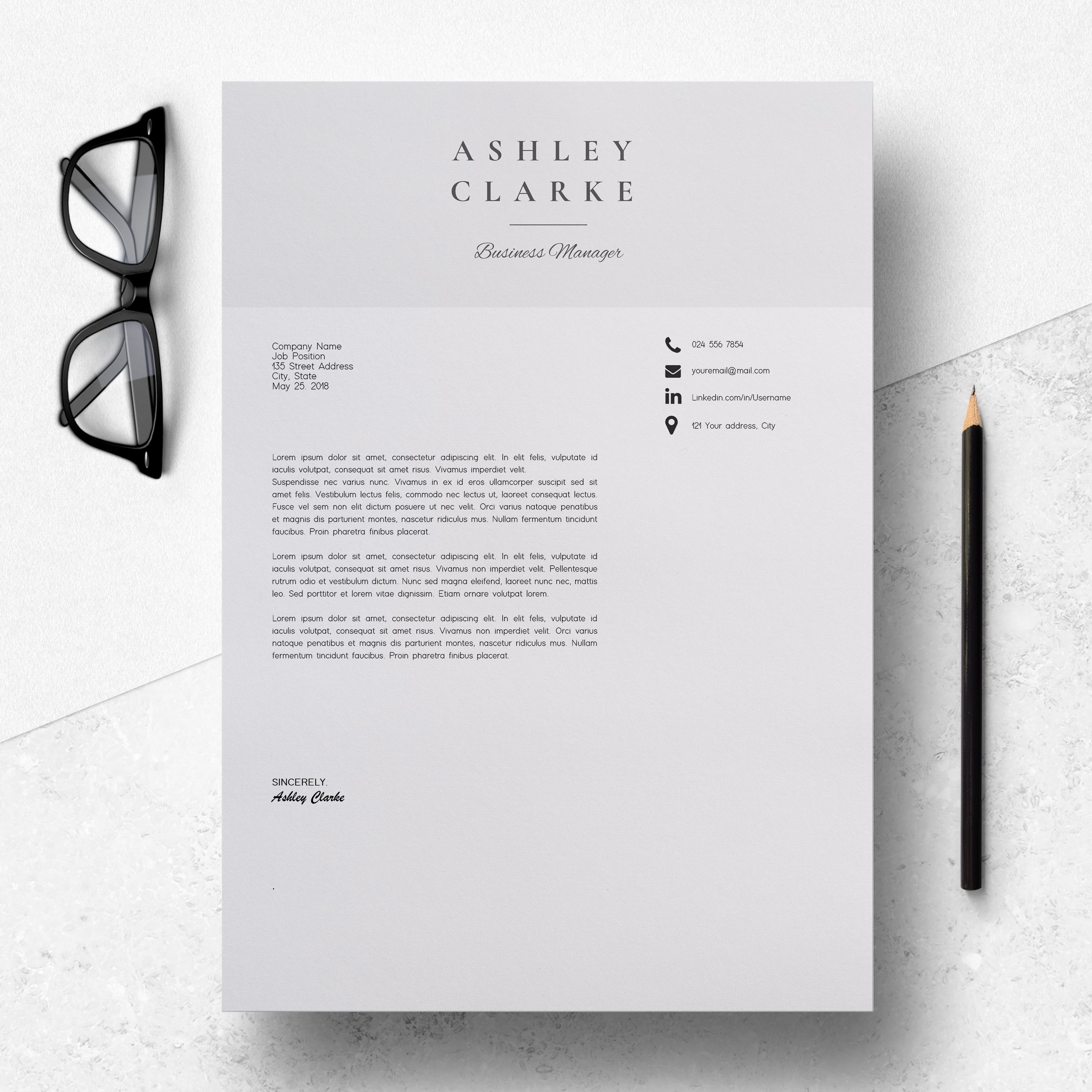 cover letter 967