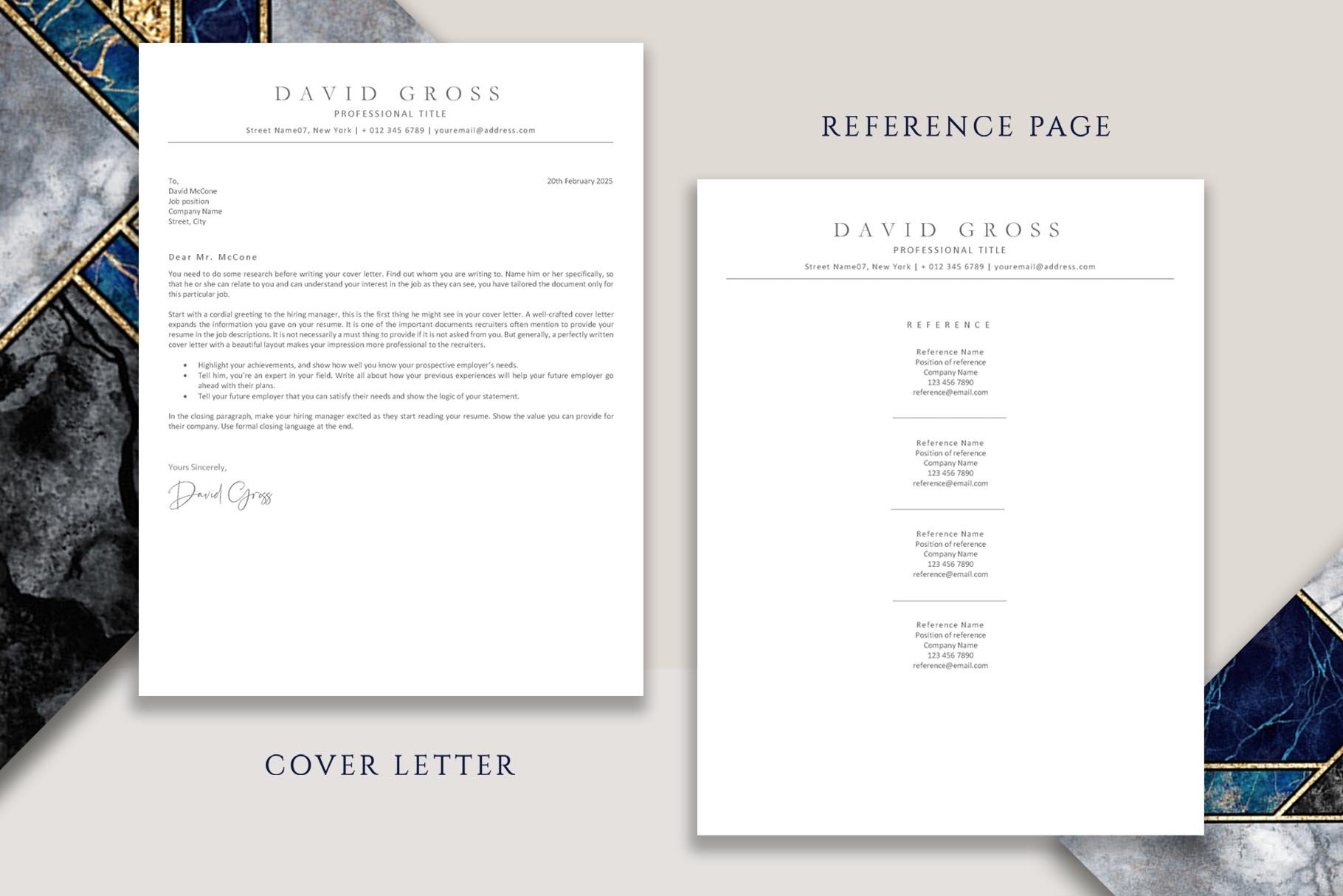 cover letter template 537